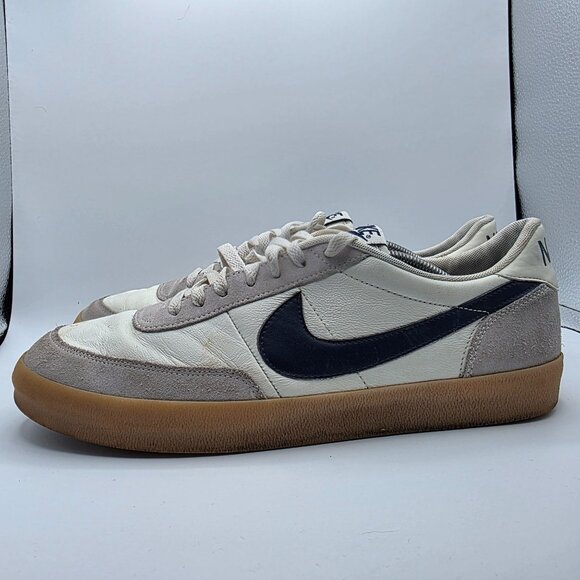 Nike Killshot 2 Men Size 13 Midnight Navy Gym White Athletic Shoes 432997-107